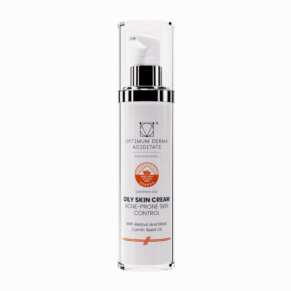 KREMAS RIEBIAI ODAI SU RETINOLIU IR JUODOJO KMYNO ALIEJUMI, 50 ML