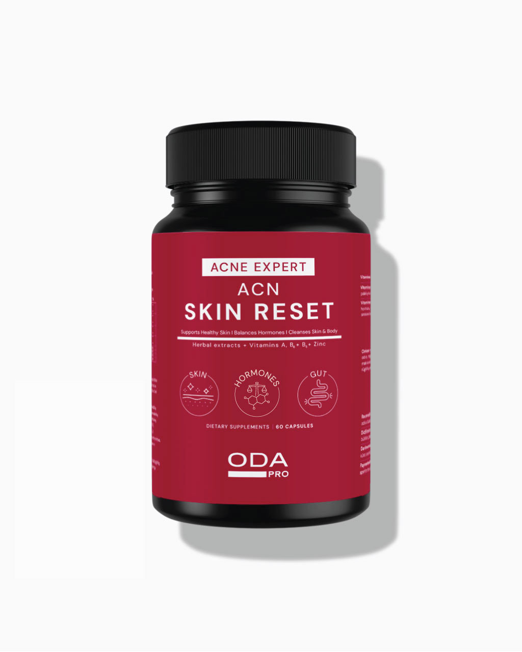 ACN SKIN RESET Daugiafunkciniai maisto papildai 60 kaps
